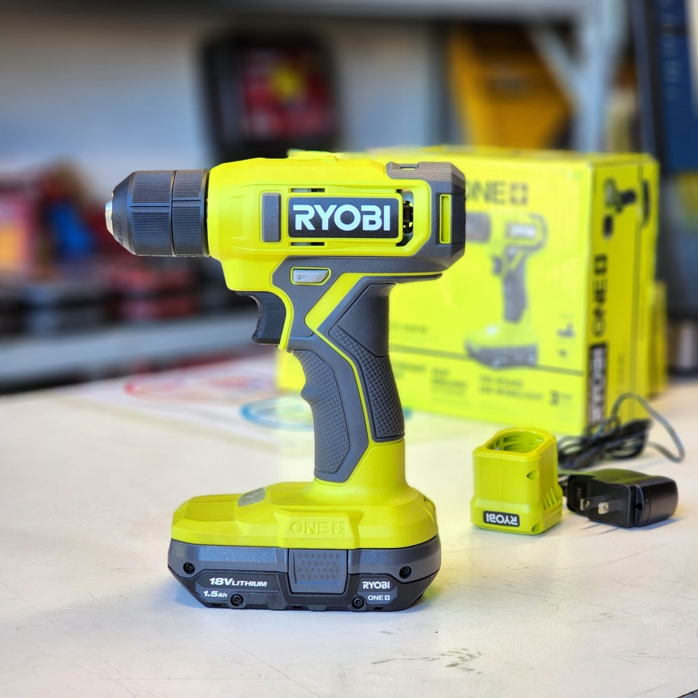 ONE+ 18V Cordless 3/8 in. Drill/Driver Kit With 1.5 Ah B ONE+ 18V Cordless 3/8 in. Drill/Driver Kit With 1.5 Ah B